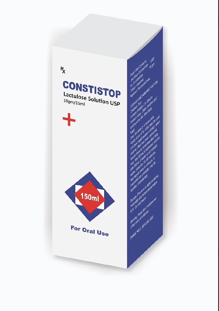 Constitop Syrup 150ml Lactulose Solution 10mg/5ml
