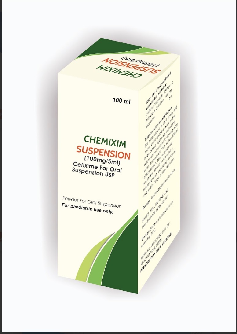 Chemixim Cefixime Syrup 100mg/5ml