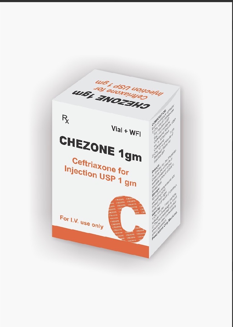 Chezone Ceftriaxone Injection 1g