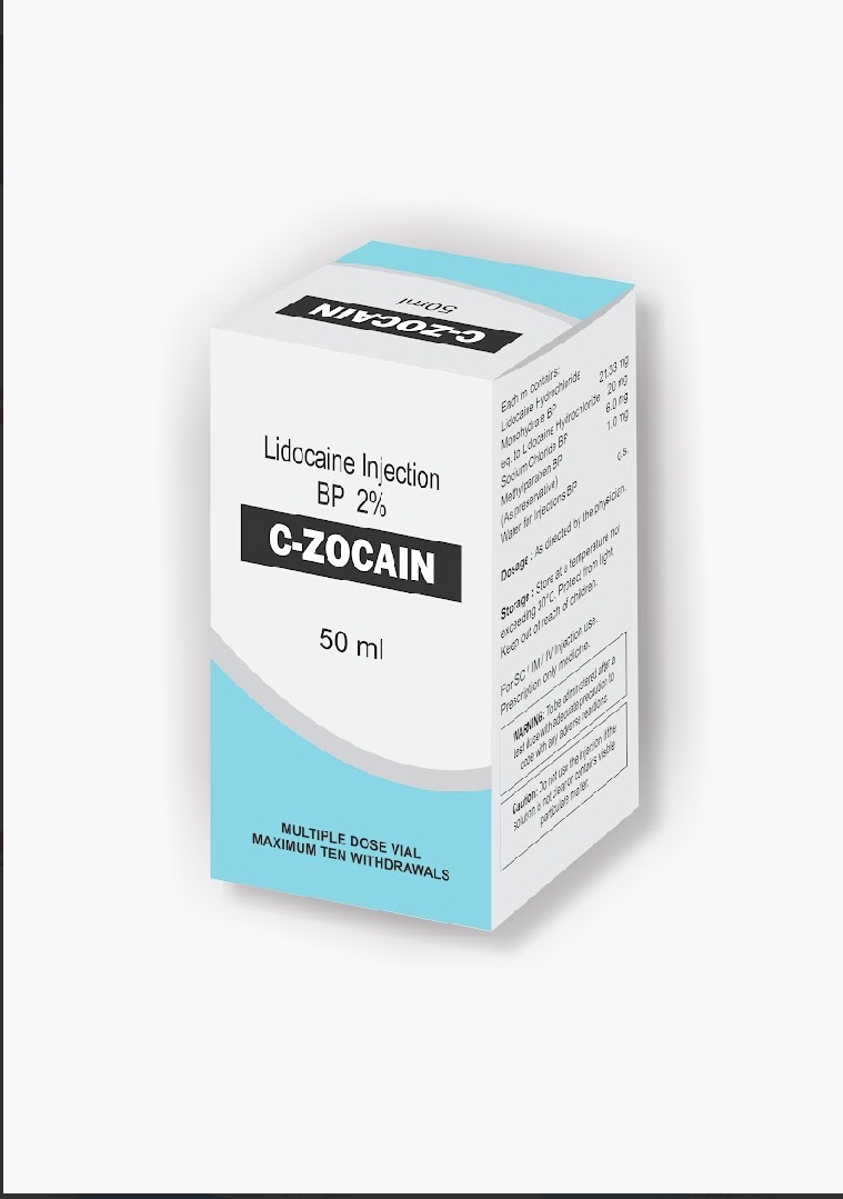 C-zocain Lidocaine Injection 50ml/2%