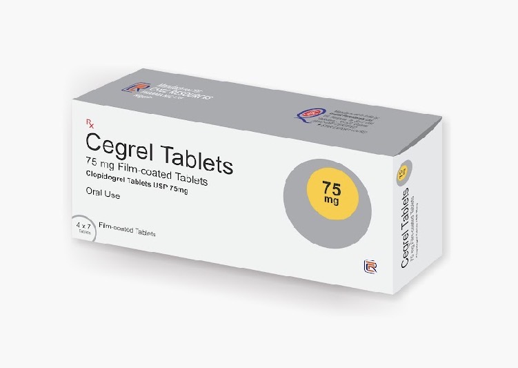 Cegrel Clopidogrel Tab 75mg