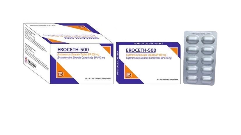 Eroceth Erythromycin Tab 500mg