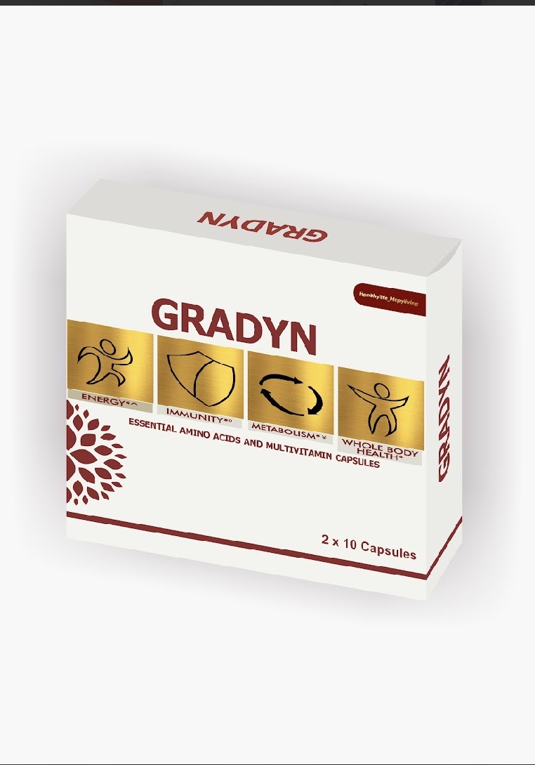 Gradyn Capsule With Essential Amino acids and Multivitamins