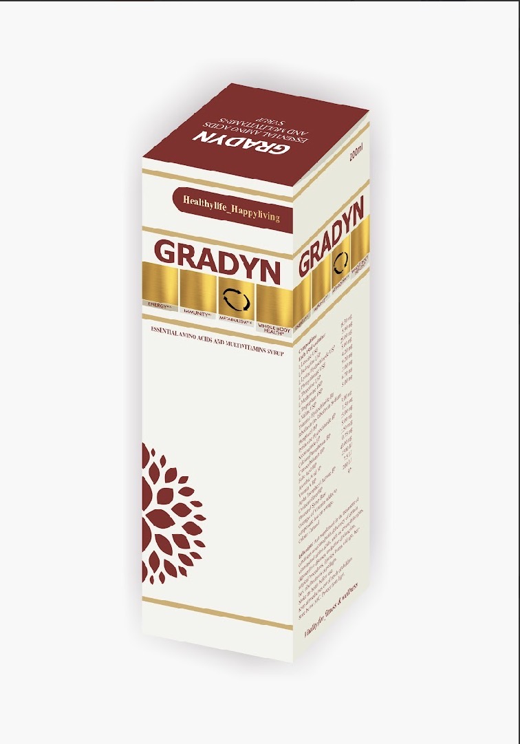 Gradyn Syrup With Amino acids and Multivitamin