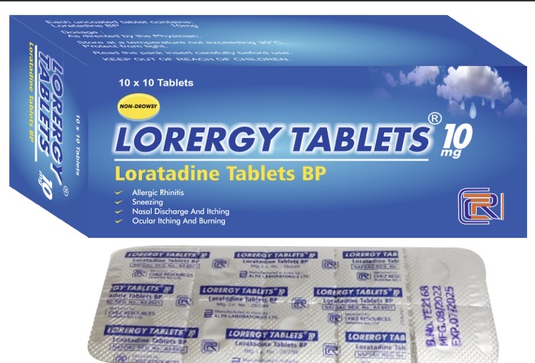Lorergy Loratidine Tab 10mg