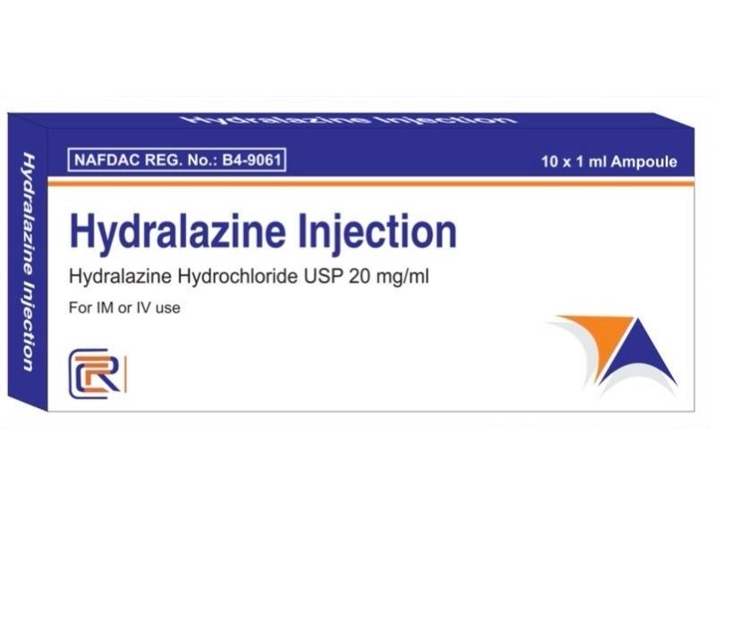 Hydralazine Injection 20mg/1ml