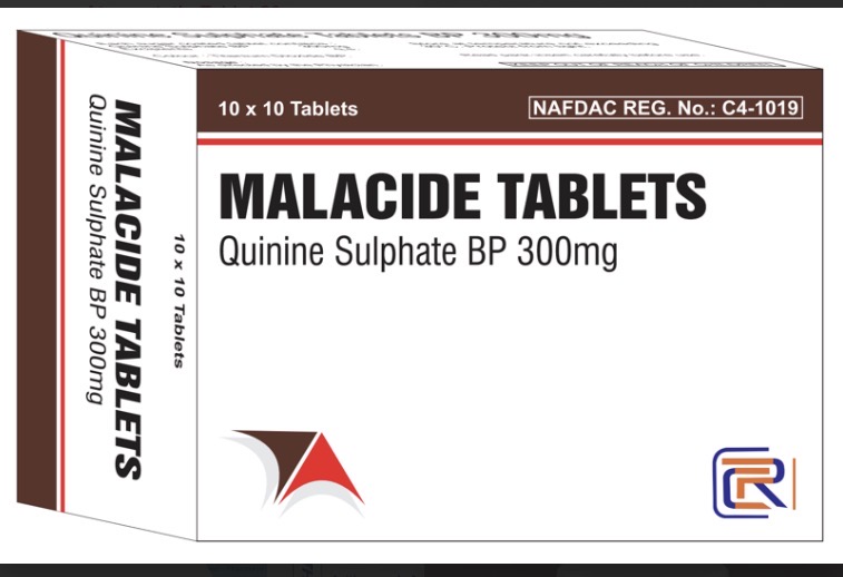 Malacide Quinine Sulphate Tab 300mg
