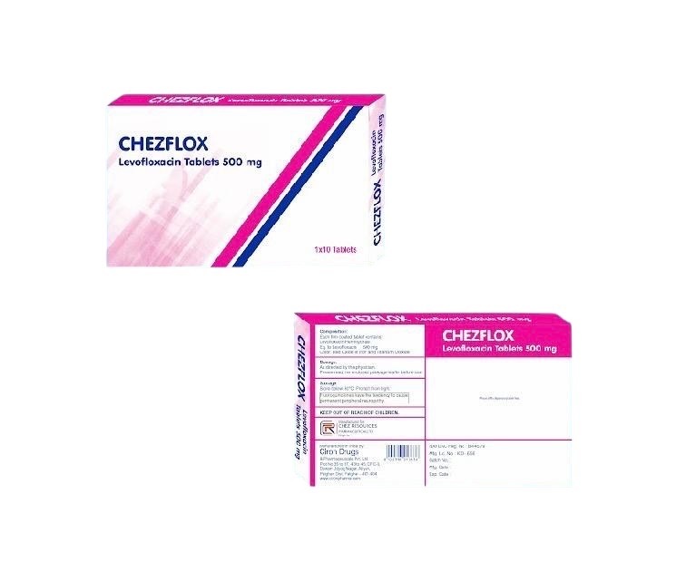 Chezflox Levofloxacin Tab 500mg