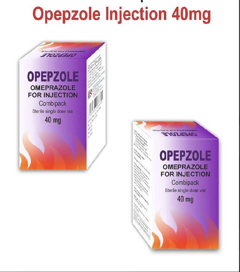 Opepzole Omeprazole Injection 40mg