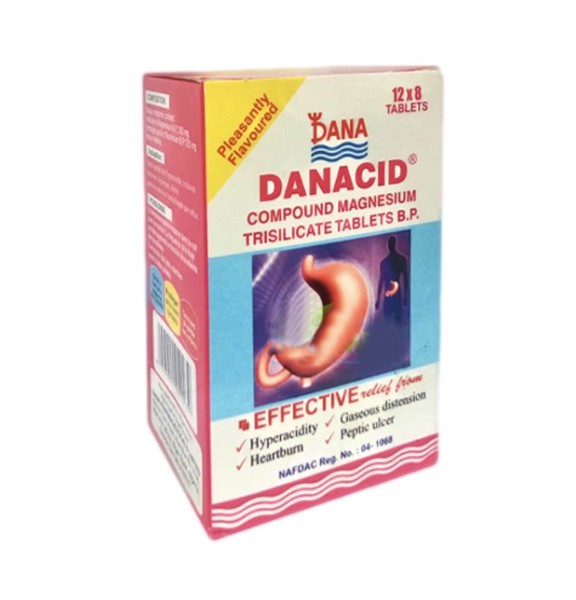 Danacid Tablet Compound Magnesium Trisilicate Tablet(One Pack, Unique)