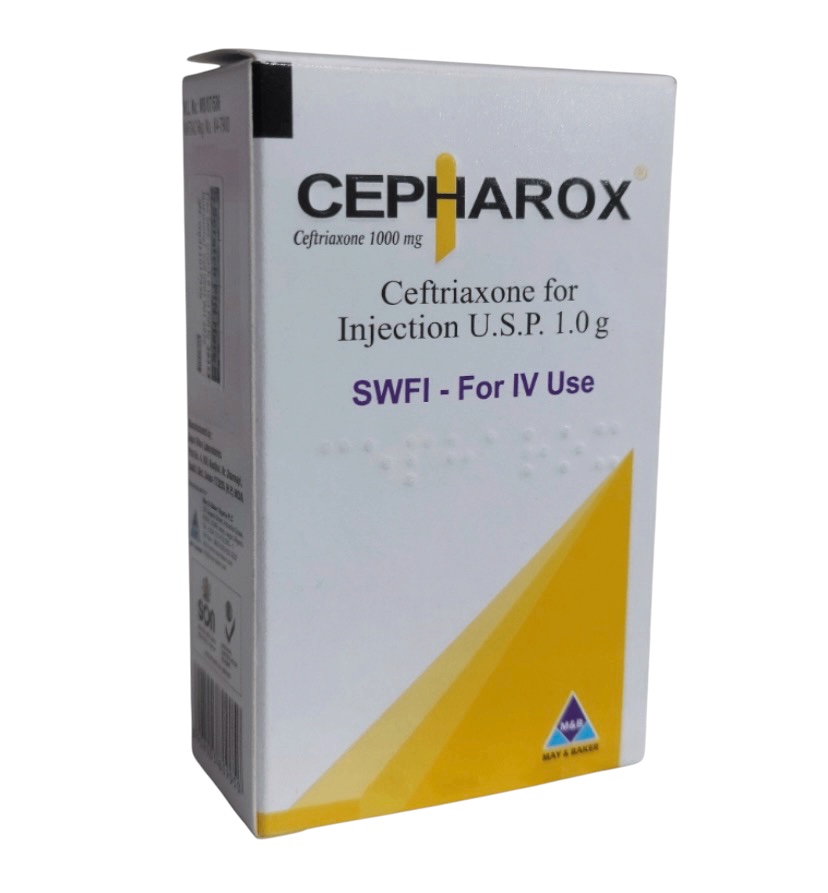 Cepharox Ceftriaxone Injection 1g(One Pack, M&B)