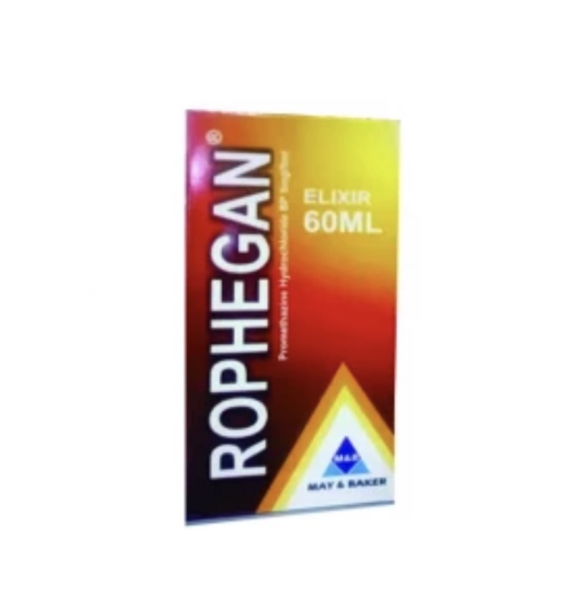 Rophegan Elixir Promethazine Hydrochloride 60ml(One Bottle, M&B)