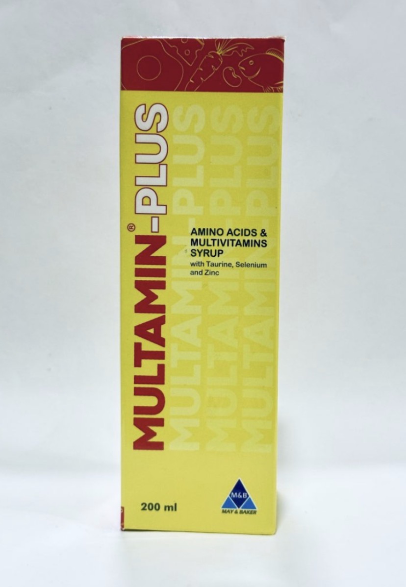 Multivitamin-Plus, Aminoacids and Multivitamins 200ml(One Bottle, M&B)