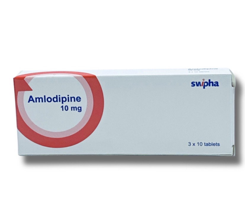 Amlodipine Tablet 10mg(Pack of 30 Tablets, Swipha)