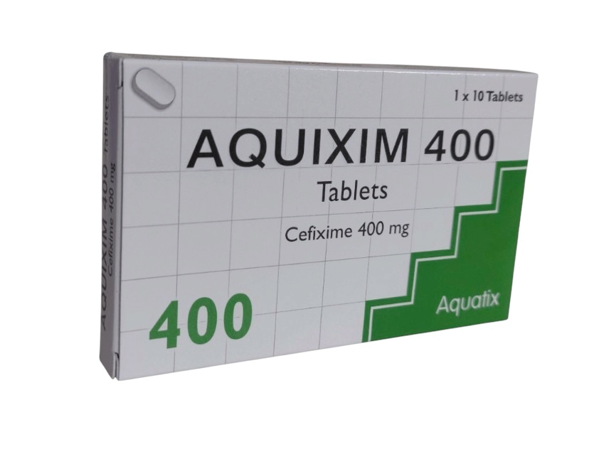 Aquixim Cefixime Tab 400mg