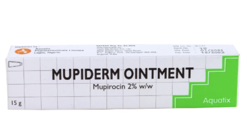 Mupiderm Mupirocin Ointment 2%w/w15g(One Tube, Aquatix)