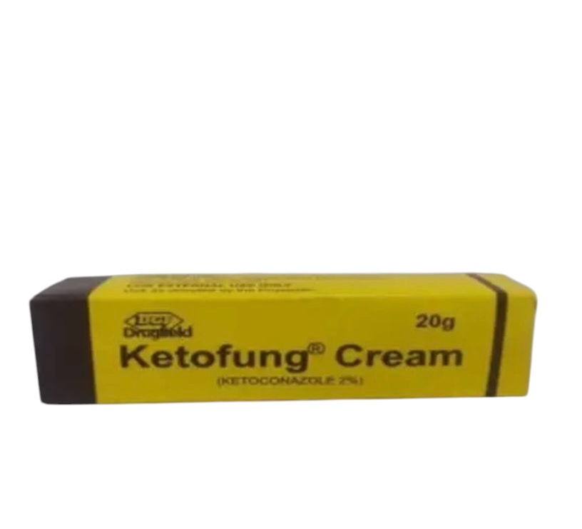 Ketofung Cream 20g Ketoconazole 2%(One Tube, Drugfield)
