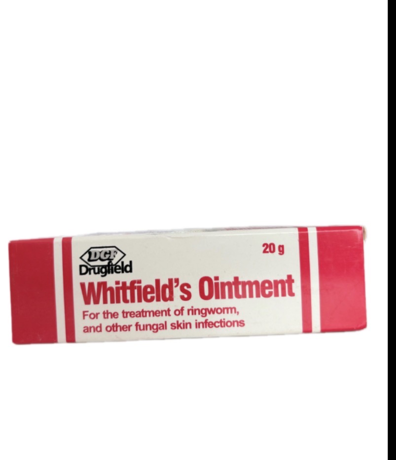 Whitfieldâ€™s Ointment 20g Benzoic Acid+Salicylic Acid(One Tube, Drugfield)