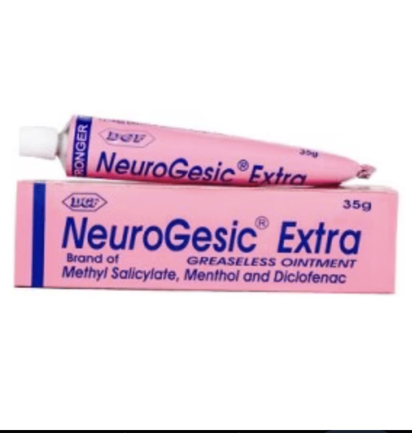 Neurogesic Extra Methyl Salicylate+Menthol+Diclofenac(One Tube, Drugfield)