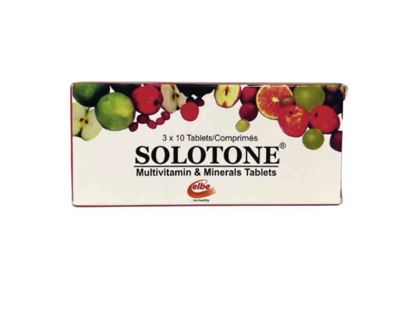 Solotone Tablet(Pack of 30 Tablets, Elbe)