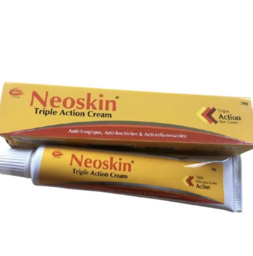 Neoskin Triple Action Cream 30g(Box of 10 Tubes, Elbe)