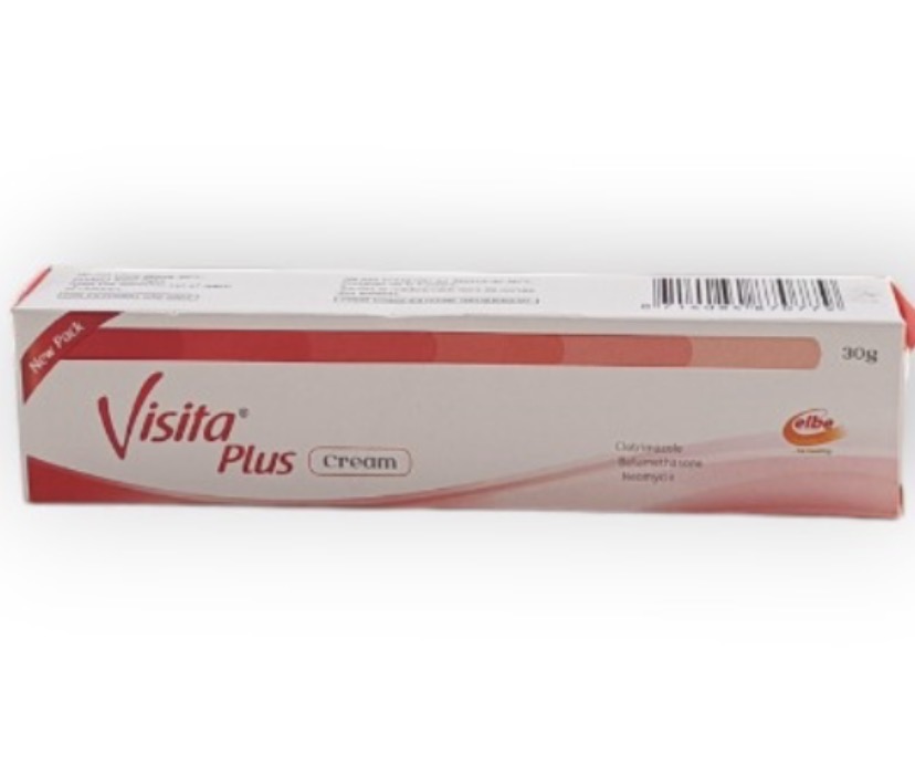 Visita Plus Cream 30g(Box of 10 Tubes, Elbe)